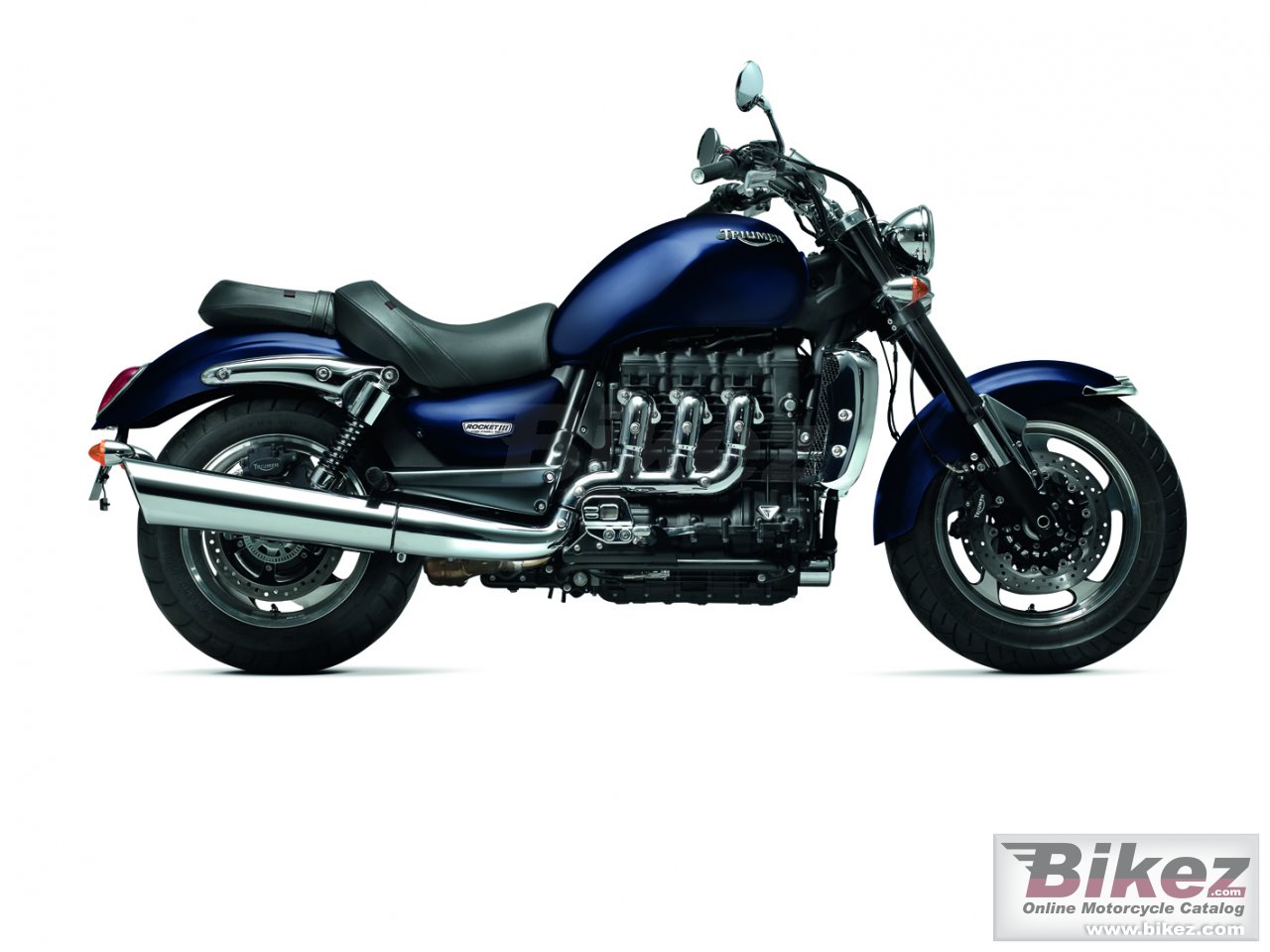 Big Triumph rocket iii roadster picture and wallpaper from Bikez.com